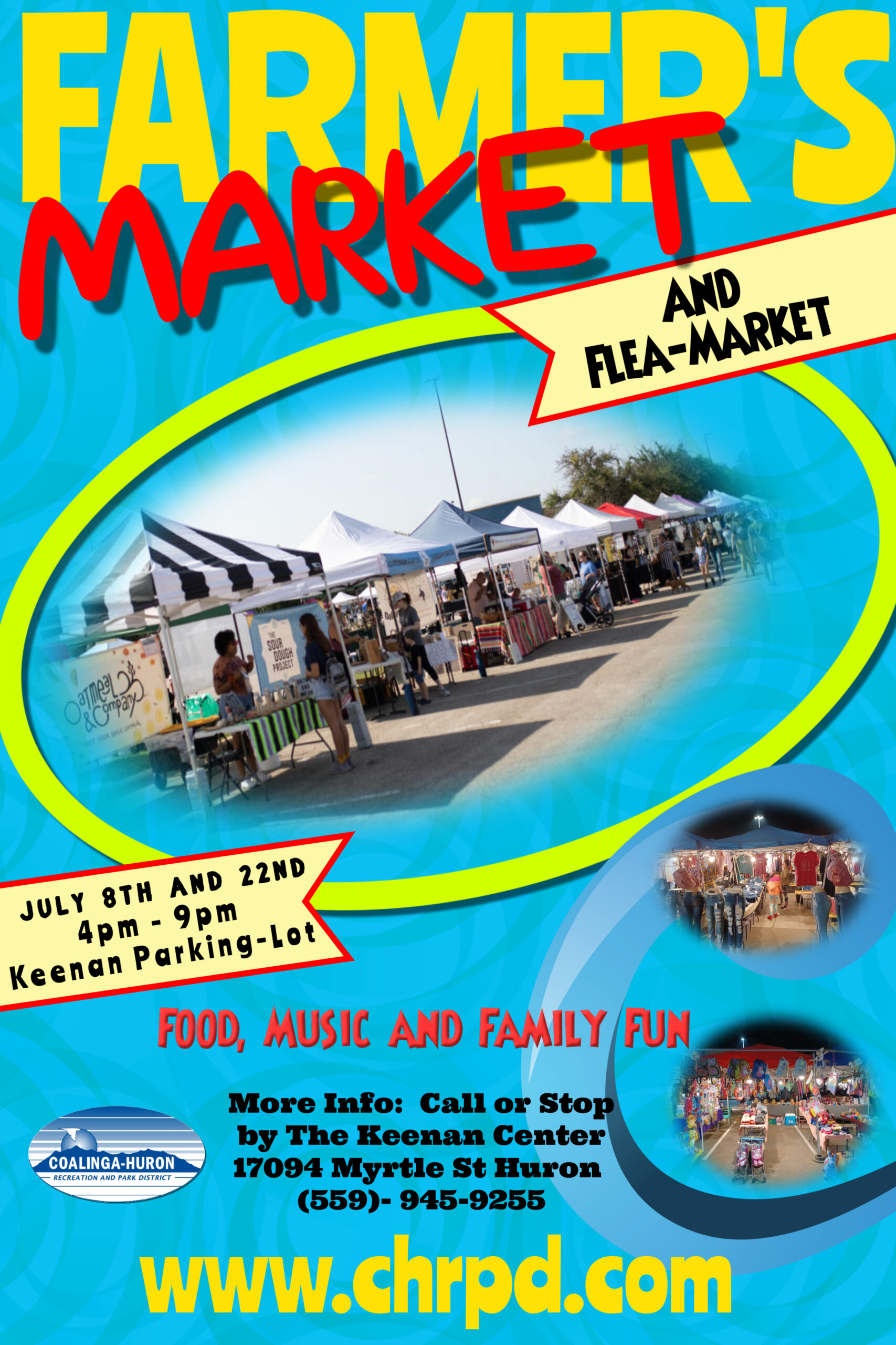 Huron Farmers Market July