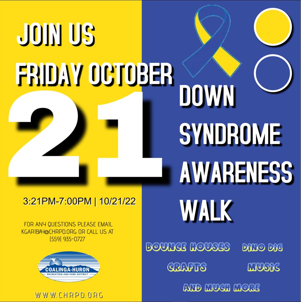 Down Syndrome Awareness Walk