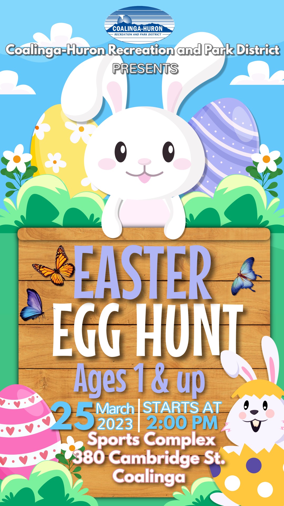 Brown Egg Hunt Easter Instagram Story